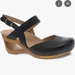 New Dansko Taci Mary Jane Clog - black